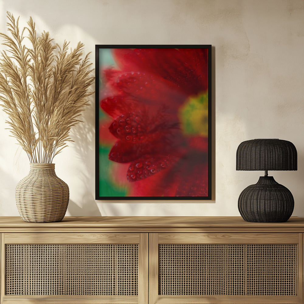 Plakat - Red Flowers 33