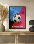 Plakat - Dynamic Soccer Action