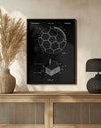 Plakat - Soccer Ball Patent Design