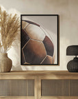 Plakat - Vintage Soccer Ball