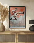 Plakat - Dynamic Soccer Kick