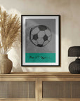 Plakat - Hand Drawn Football