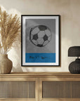 Plakat - Hand-Drawn Football