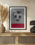 Plakat - Hand Drawn Football