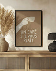 Plakat - French Coffee Please