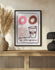 Plakat - Coffee and Donuts