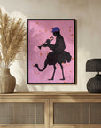 Plakat - Musical Ostrich Ride -  Santhosh ch