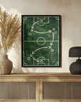 Plakat - Soccer Field Strategy