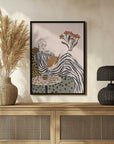 Plakat - Chic Woman Reading