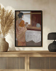 Plakat - Quiet Morning Window - Osheensgallery