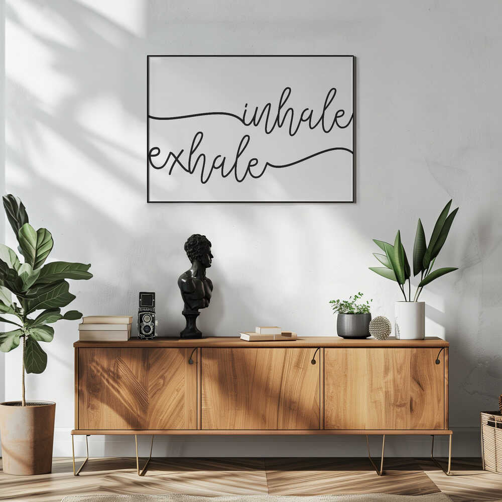 Plakat - Inhale x Exhale