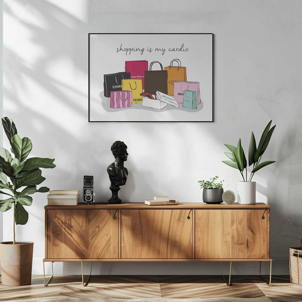 Plakat - Fashion Shopping Haul
