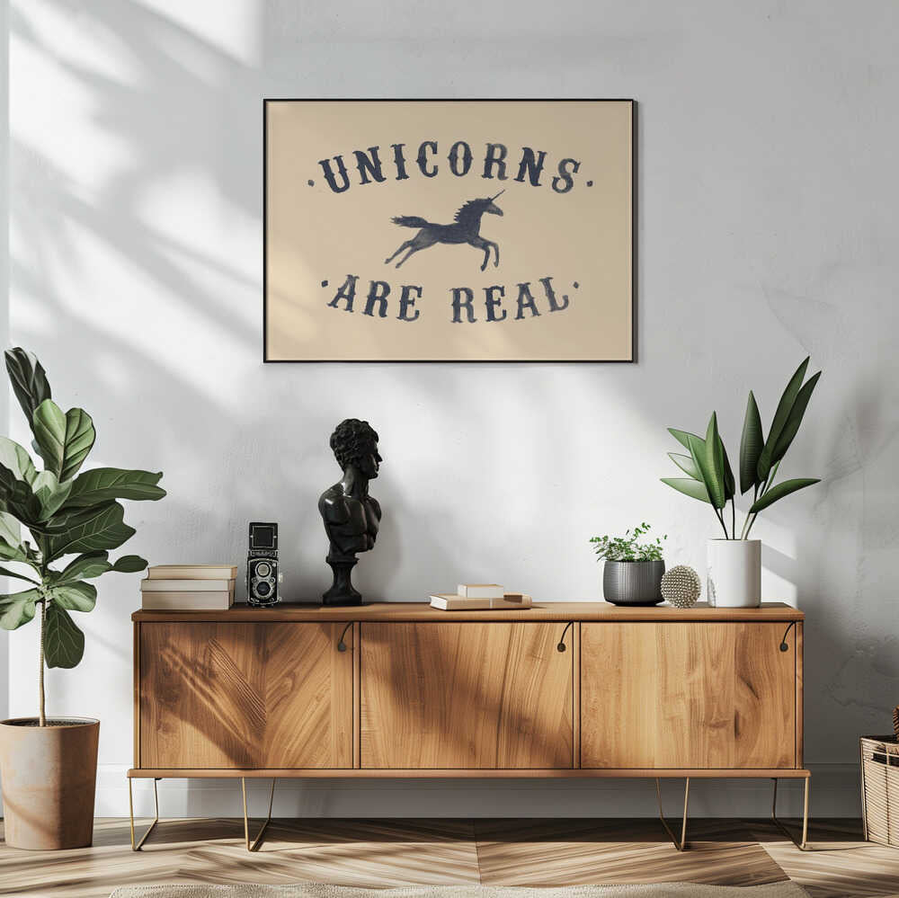 Plakat - Unicorns Are Real