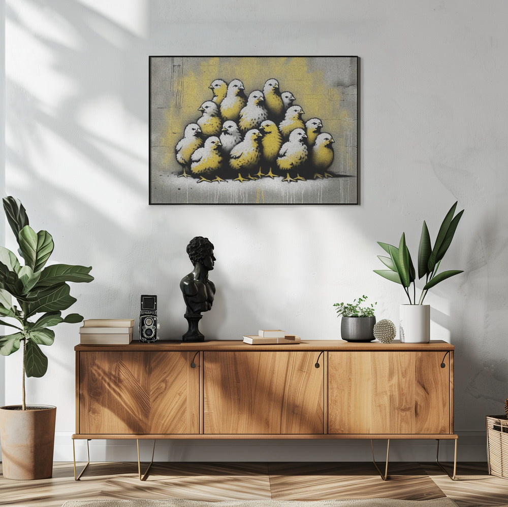 Plakat - Chickens