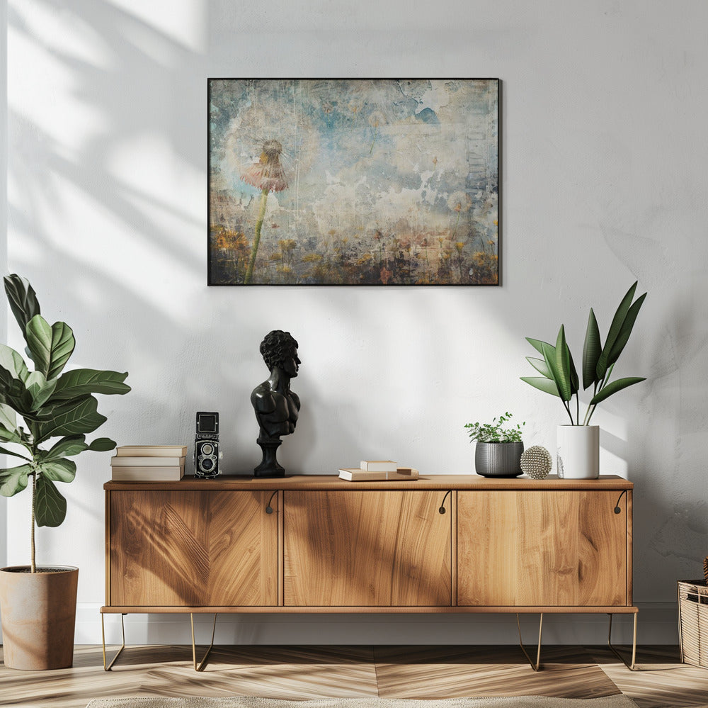 Plakat - Dandelion Art Wallart