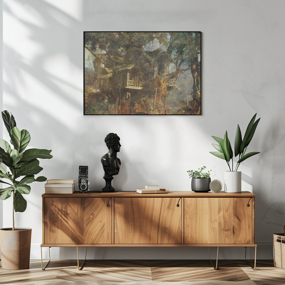 Plakat - Jungle Forest Art Illustration 06