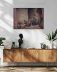 Plakat - Artisan Making Drums