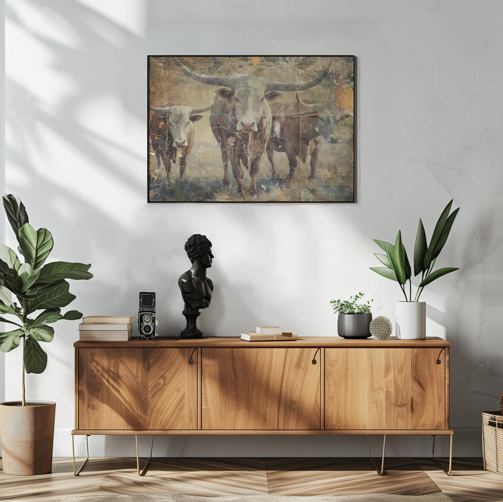 Plakat - Animal Vintage Art Illustration Wallart 01