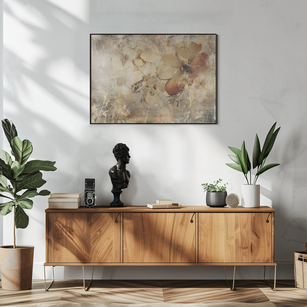 Plakat - Flower Floral Art Illustration Wallart 006