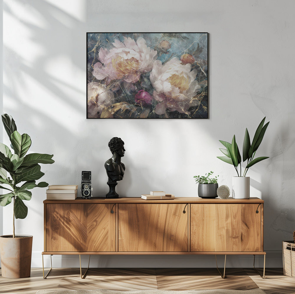 Plakat - Flower Floral Art Illustration Wallart 015