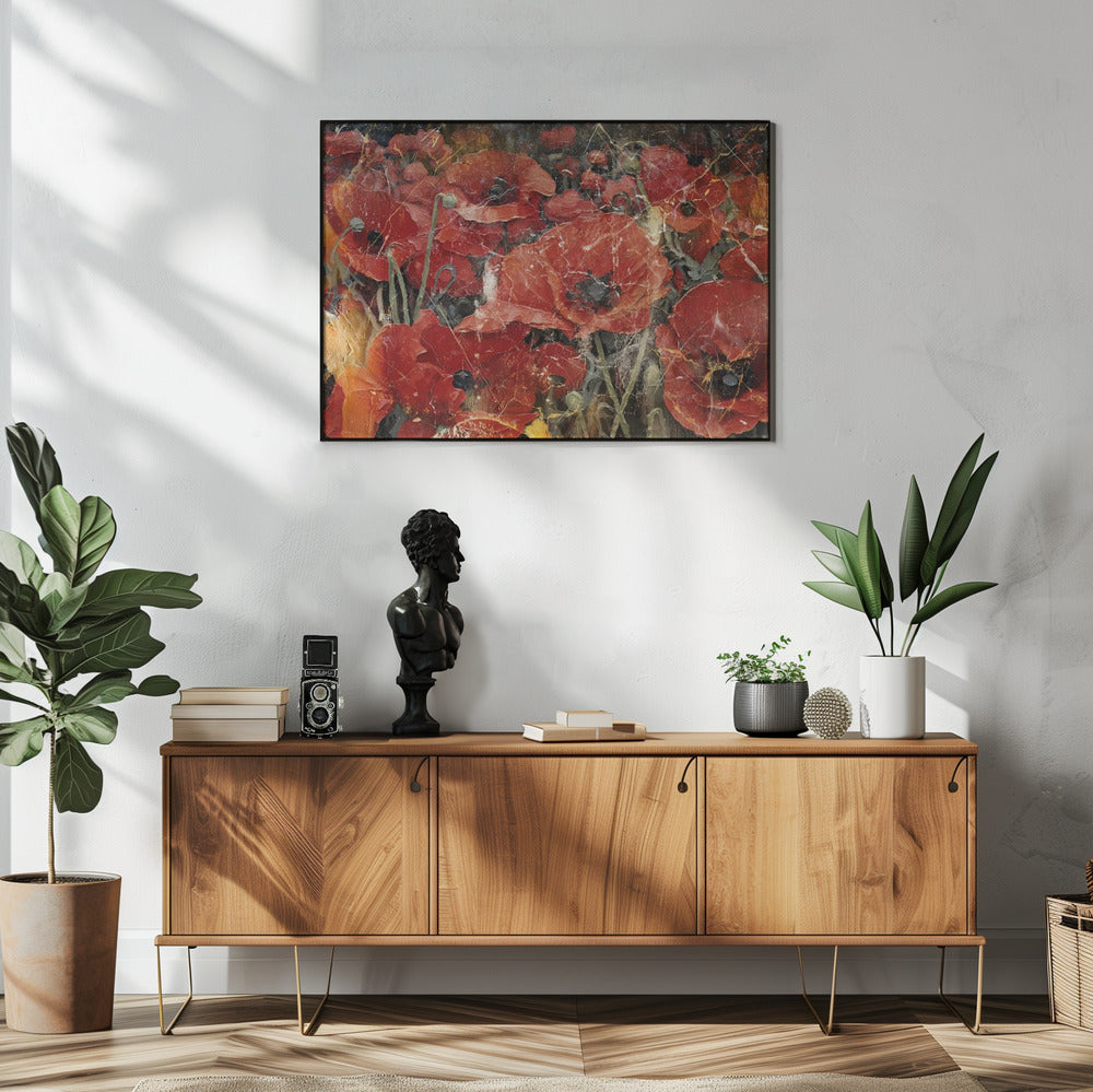 Plakat - Flower Floral Art Illustration Wallart 016