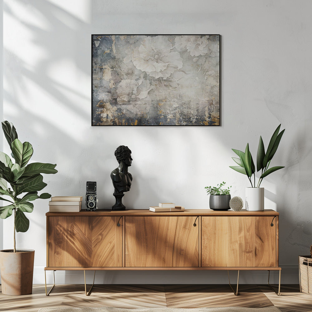Plakat - Flower Floral Art Illustration Wallart 047
