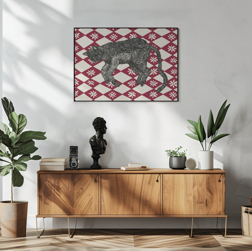 Poster - Sleeping Cat I