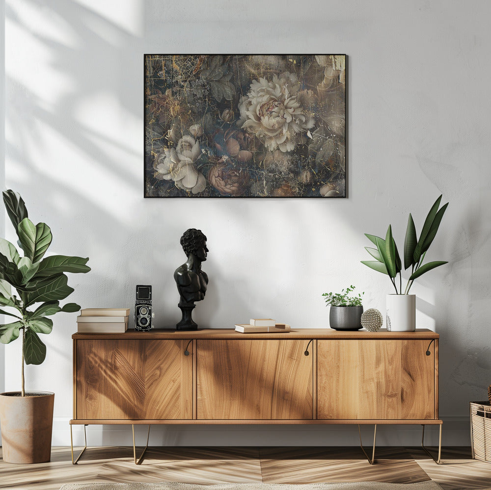 Poster - Flower Floral Art Illustration Wallart 055