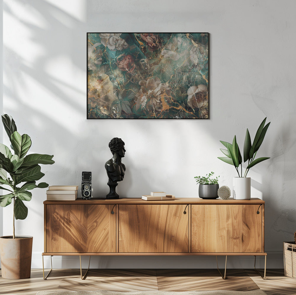 Plakat - Flower Floral Art Illustration Wallart 056
