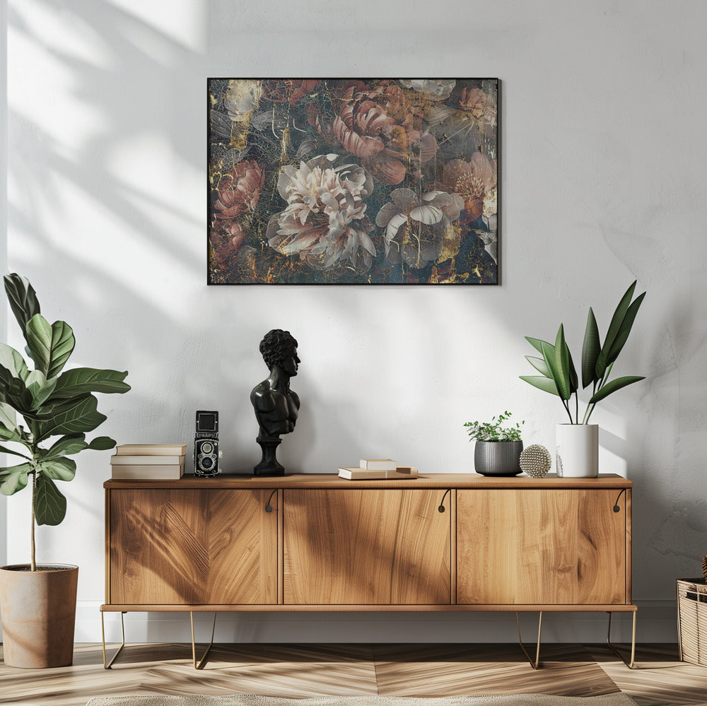 Plakat - Flower Floral Art Illustration Wallart 068