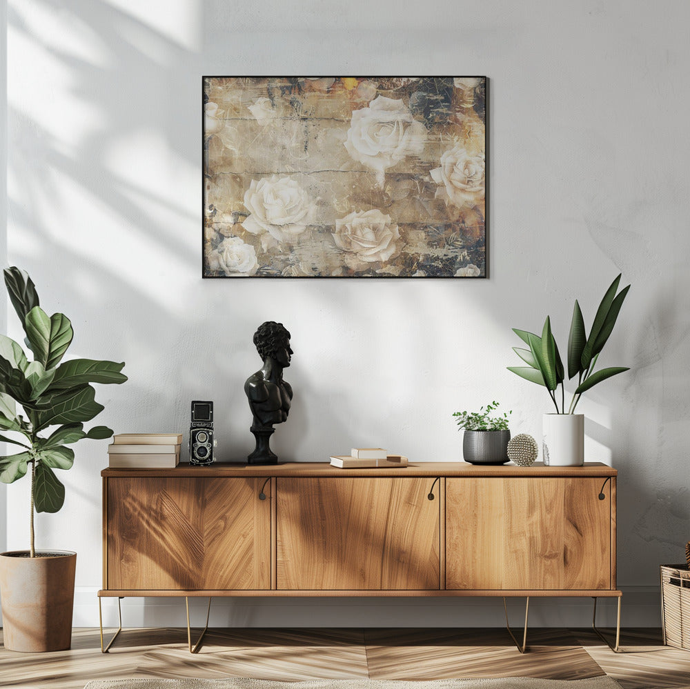 Plakat - Flower Floral Art Illustration Wallart 070