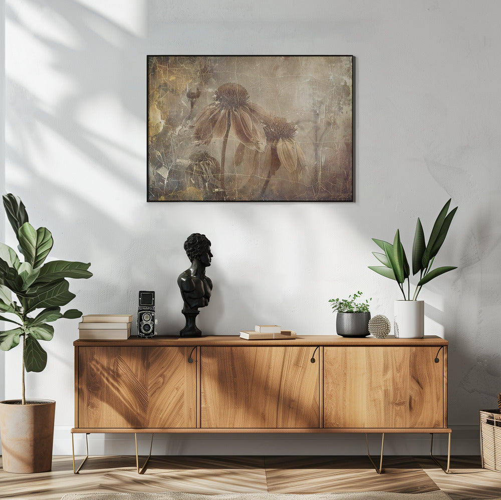 Plakat - Flower Floral Art Illustration Wallart 081