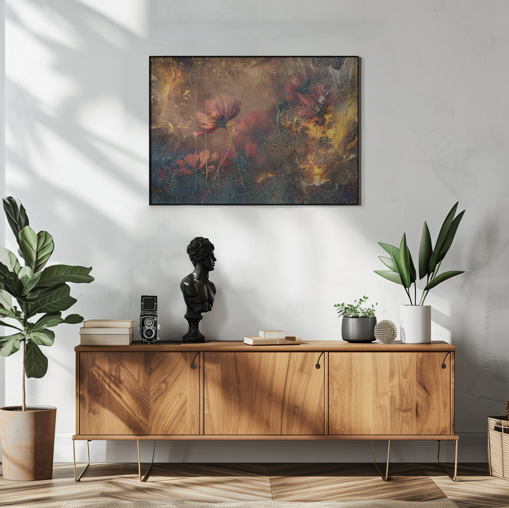 Plakat - Flower Floral Art Illustration Wallart 084