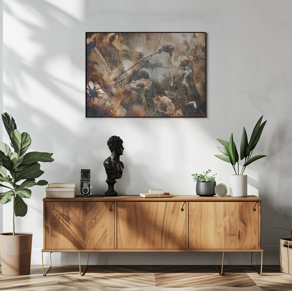 Plakat - Flower Floral Art Illustration Wallart 091