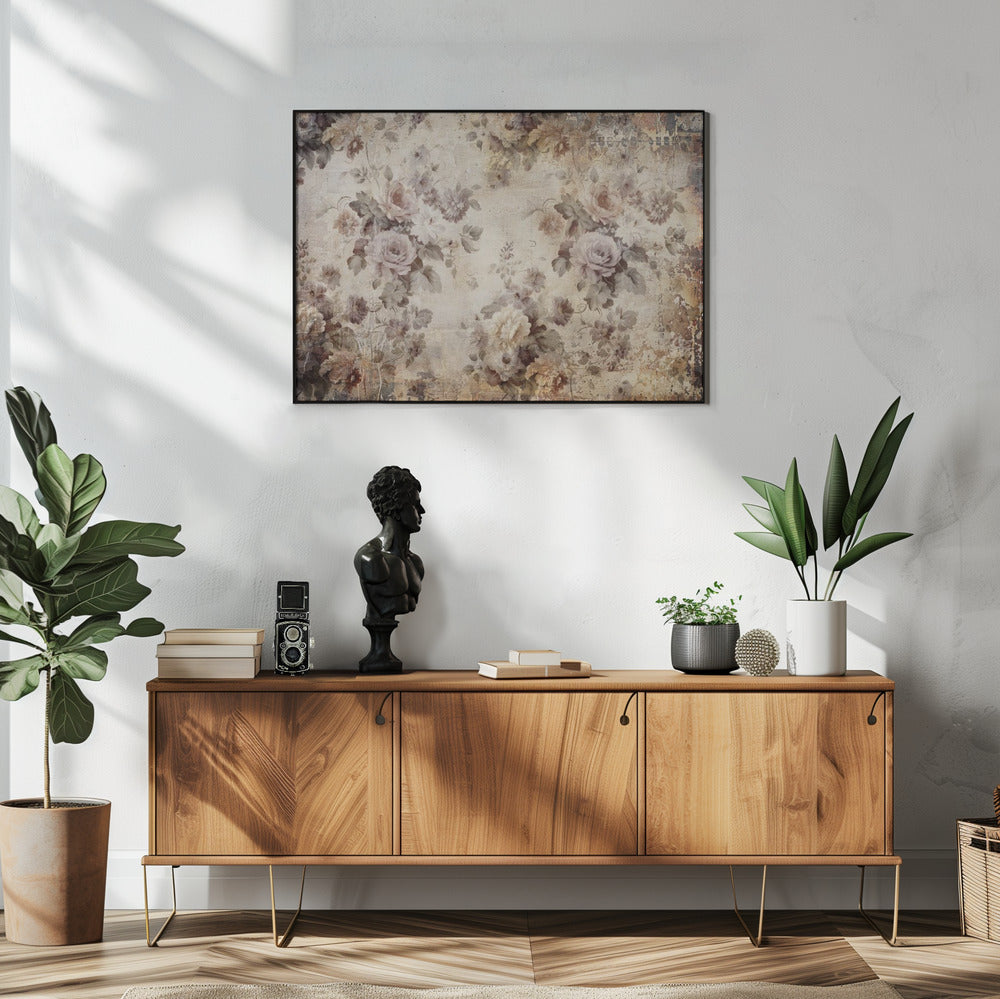 Plakat - Flower Floral Art Illustration Wallart 109