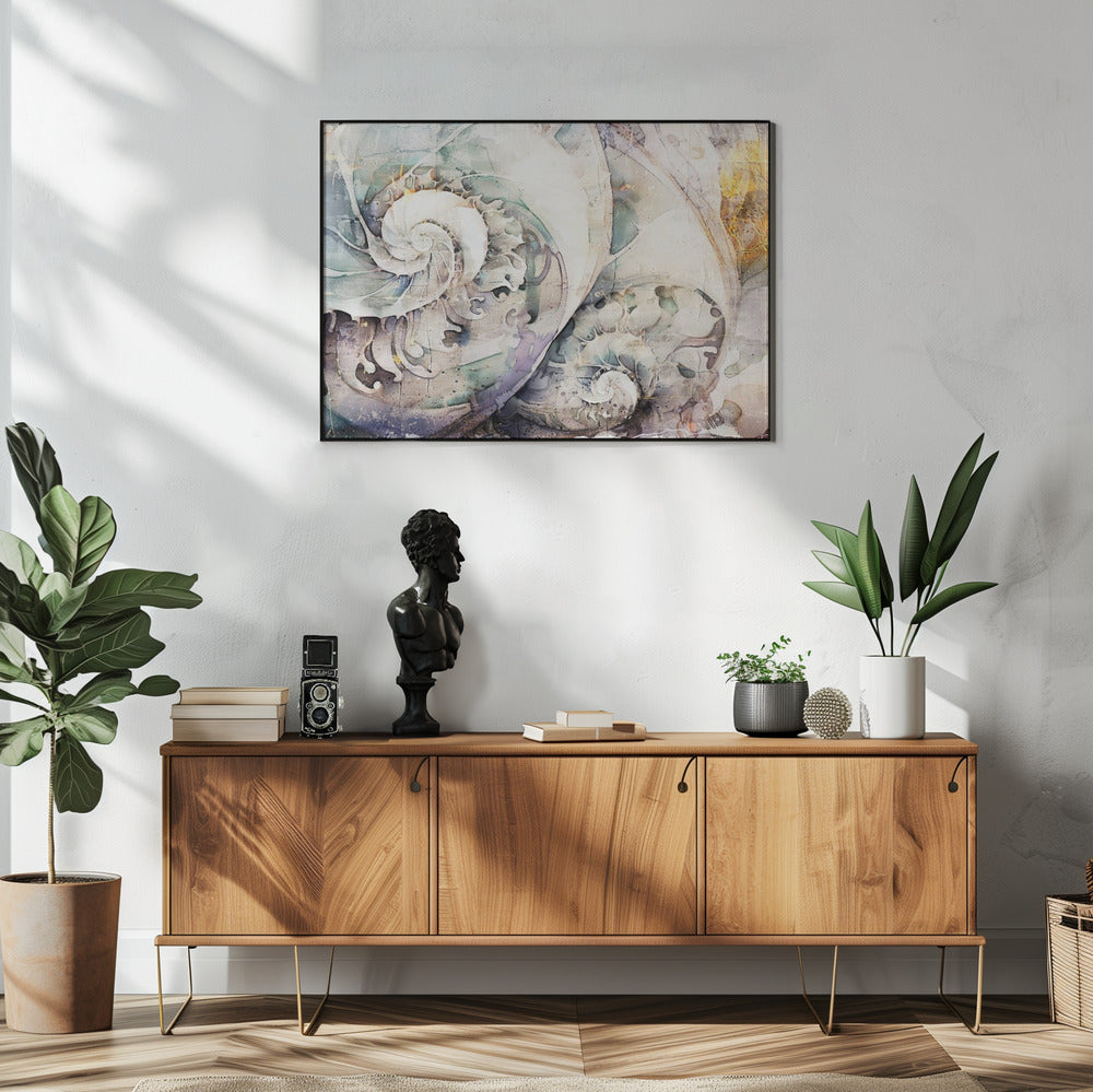 Plakat - Surreal Fable Abstract Art Illustration Wallart 011