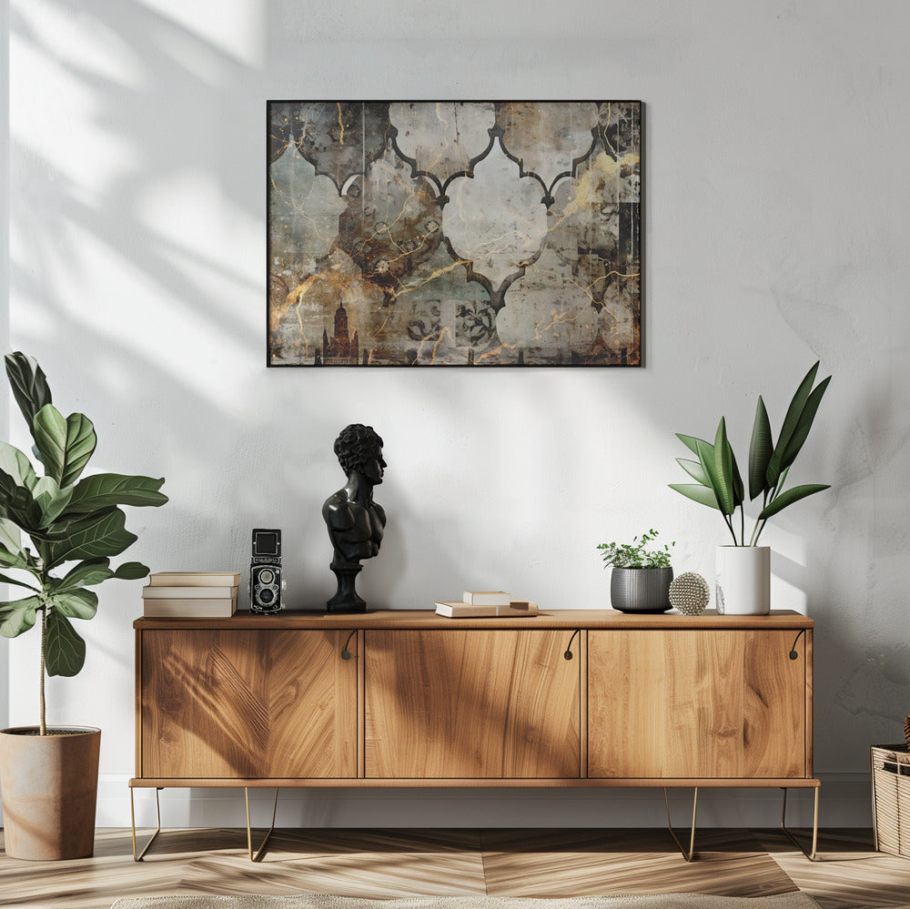 Plakat - Surreal Fable Abstract Art Illustration Wallart 013