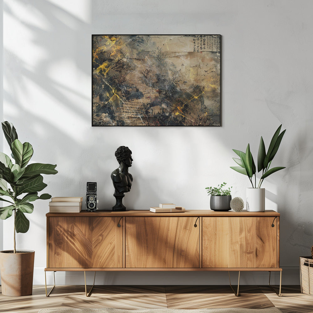 Plakat - Surreal Fable Abstract Art Illustration Wallart 024