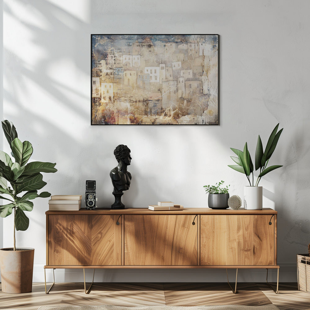 Plakat - Surreal Fable Abstract Art Illustration Wallart 025