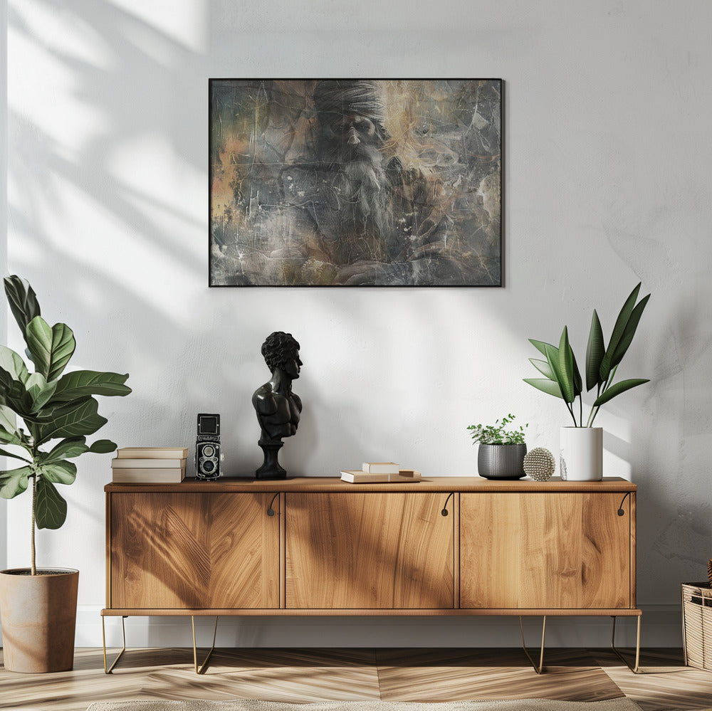 Plakat - Surreal Fable Abstract Art Illustration Wallart 054