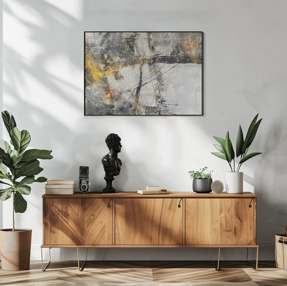 Plakat - Surreal Fable Abstract Art Illustration Wallart 062