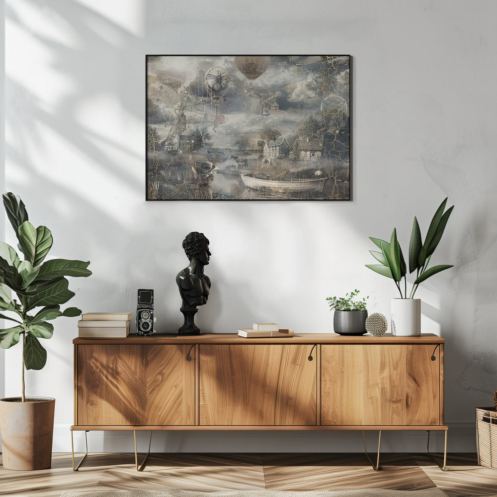 Plakat - Surreal Fable Abstract Art Illustration Wallart 109