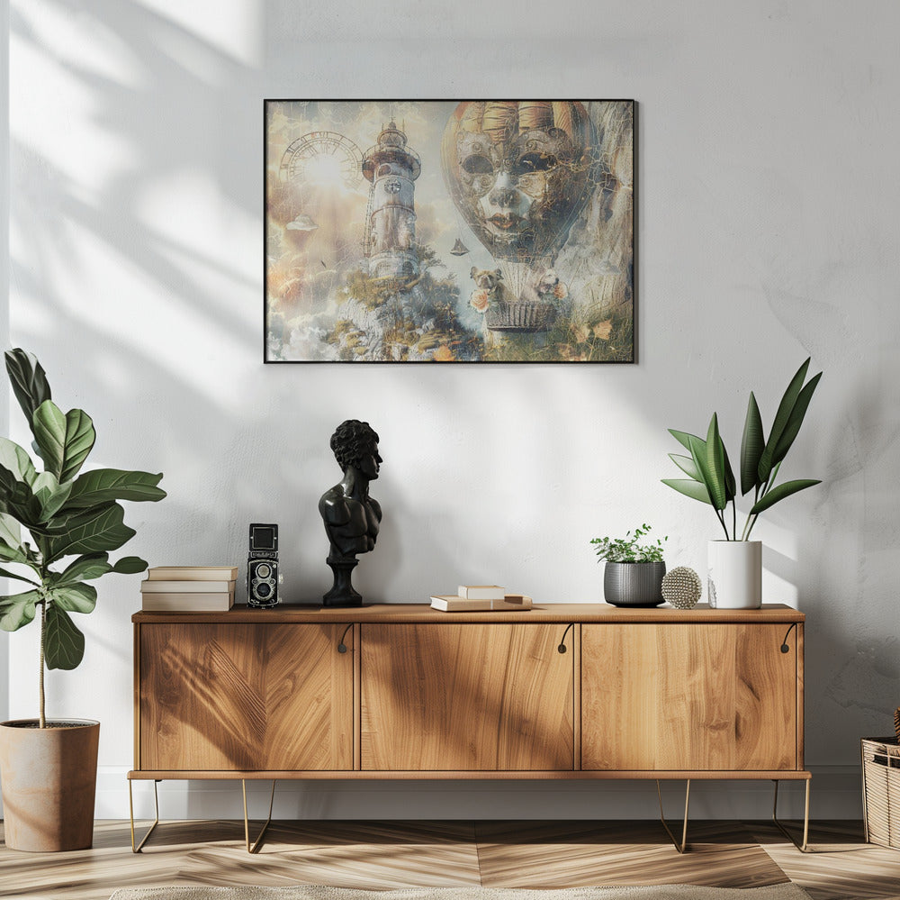 Plakat - Surreal Fable Abstract Art Illustration Wallart 111