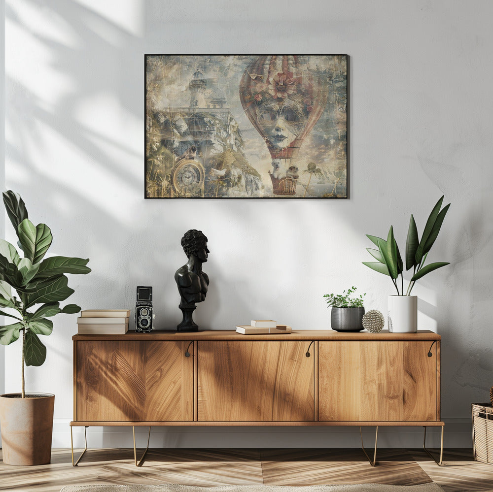 Plakat - Surreal Fable Abstract Art Illustration Wallart 112