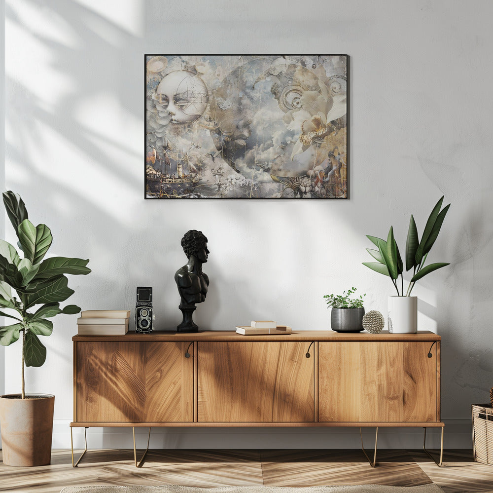Plakat - Surreal Fable Abstract Art Illustration Wallart 123