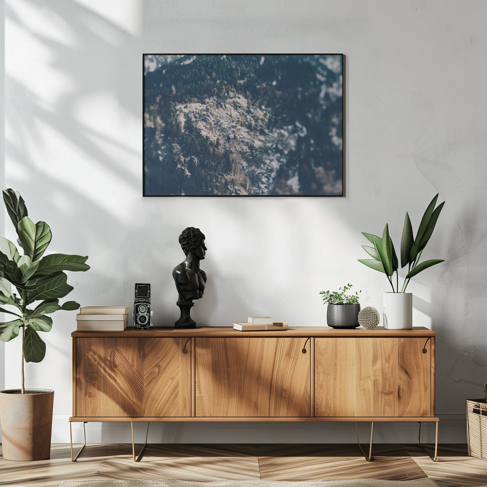 Plakat - Mountain Snow 06 - Admen.dk
