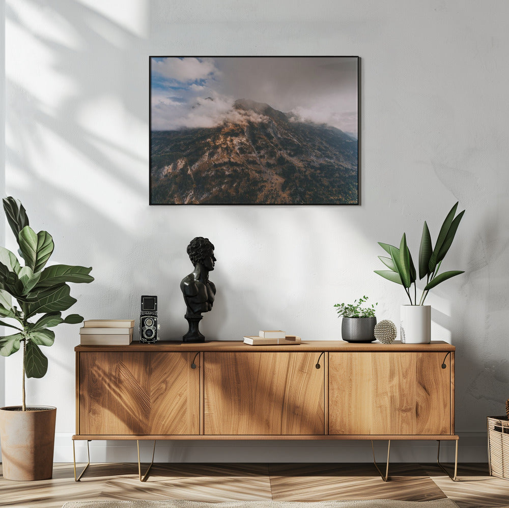 Plakat - Foggy Mountains 07