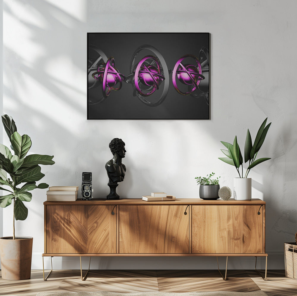 Plakat - 3d Futuristic 4