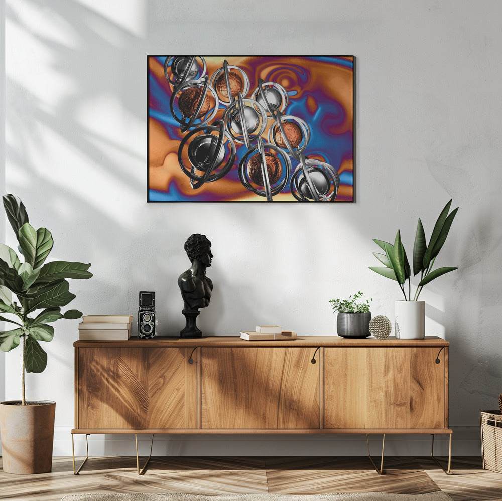 Plakat - 3d Futuristic 16