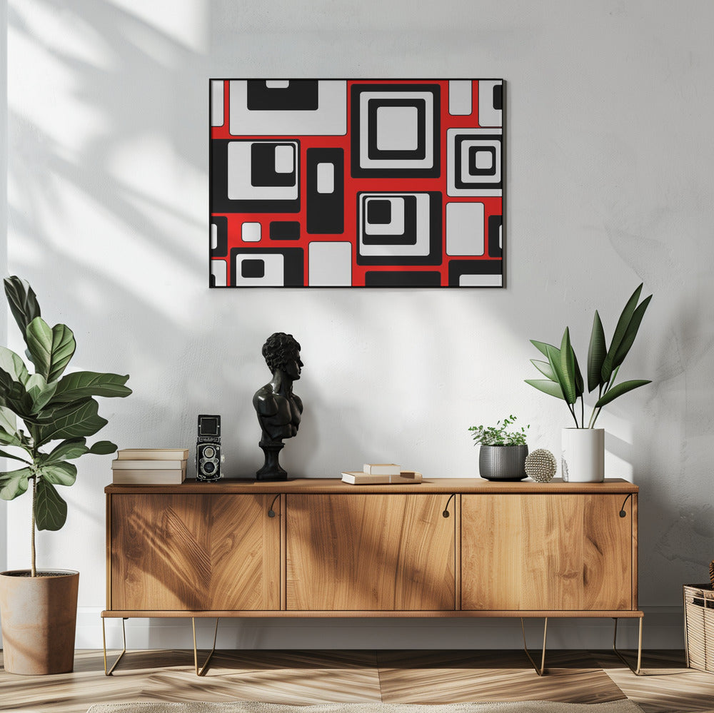 Plakat - Abstract 90s 3